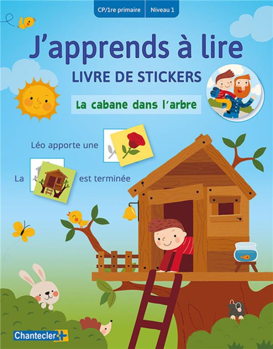 Emprunter La cabane dans l'arbre. Livre de stickers CP/1re primaire Niveau 1 livre