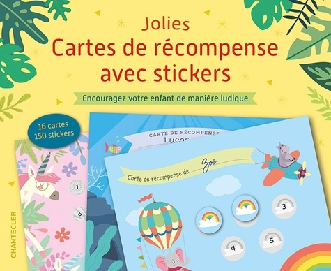 Emprunter Jolies cartes de récompense avec stickers. Encouragez votre enfant de manière ludique livre