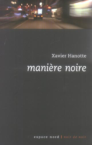 Emprunter Manière noire livre
