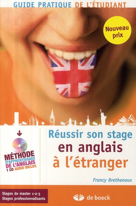 Emprunter Réussir son stage en anglais à l'étranger. Avec 1 CD audio livre