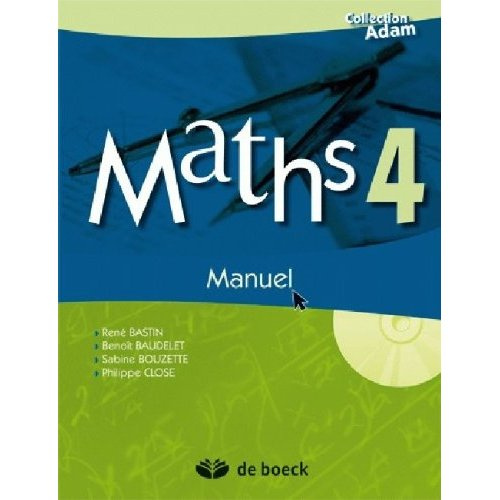 Emprunter Maths 4 - manuel + cdr livre