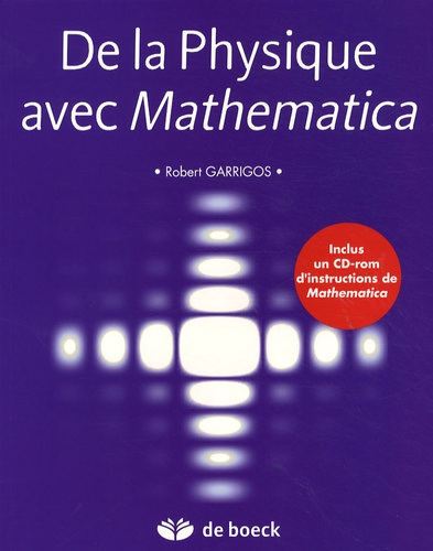 Emprunter De la Physique avec Mathematica. Avec 1 CD-ROM livre