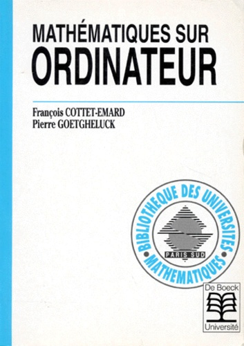 Emprunter Mathématiques sur ordinateur livre