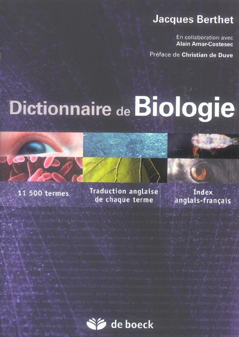 Emprunter Dictionnaire de Biologie livre