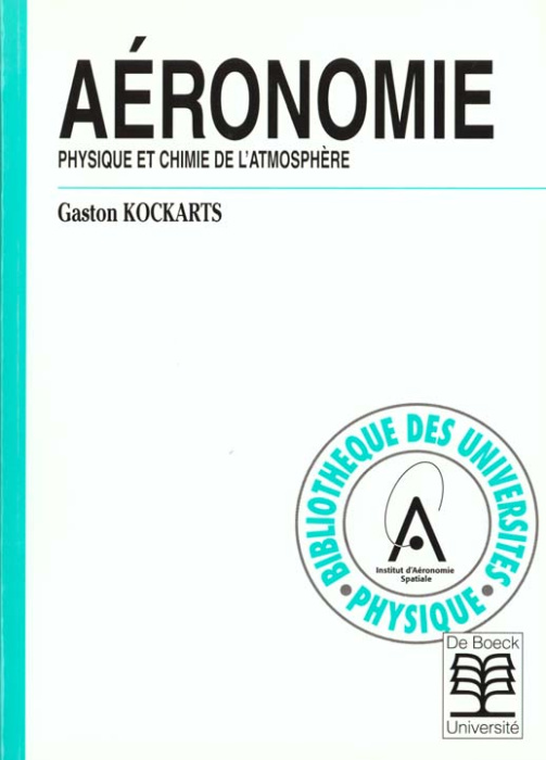 Emprunter Aéronomie. Physique et chimie de l'atmosphère livre