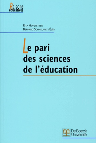 Emprunter Le pari des sciences de l'éducation livre