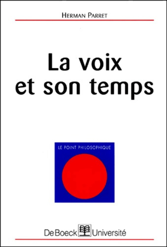 Emprunter La voix et son temps livre
