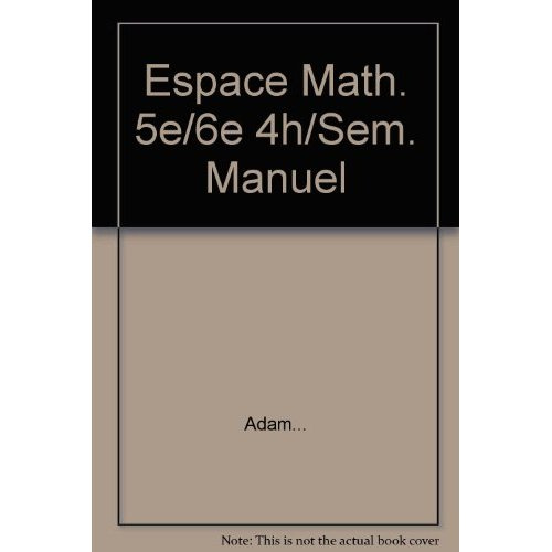 Emprunter Espace math 5e/6e. Theorie - 4 periodes/semaine livre