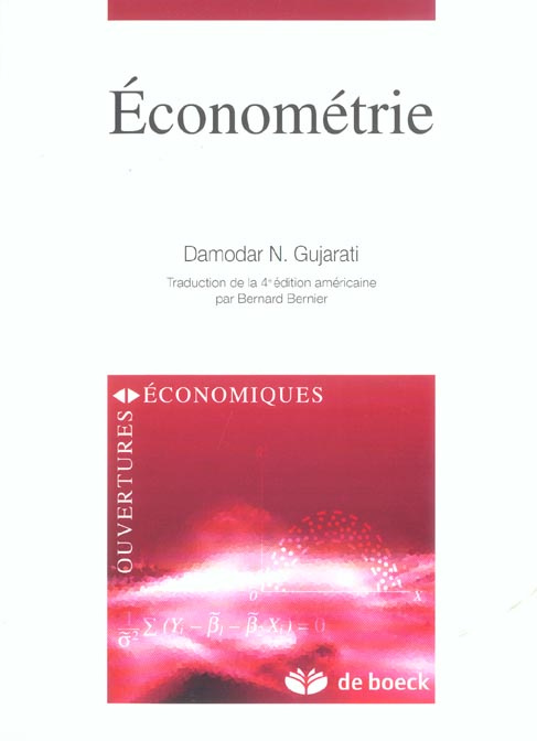 Emprunter Econométrie. 4e édition livre