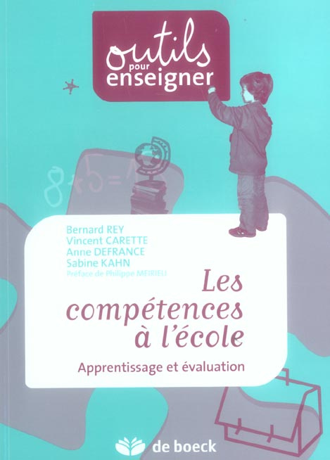 Emprunter LES COMPETENCES A L'ECOLE APPRENTISSAGE ET EVALUATION livre