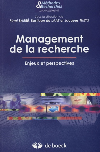 Emprunter Management de la recherche. Enjeux et perspectives livre