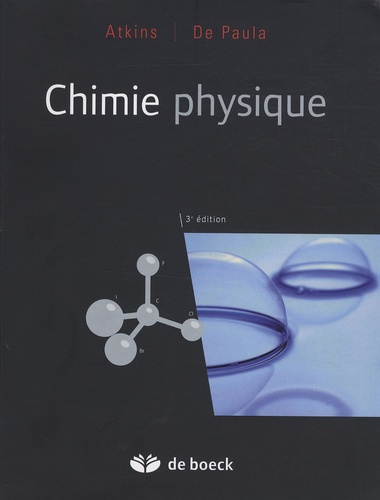 Emprunter Chimie physique. 3e édition livre