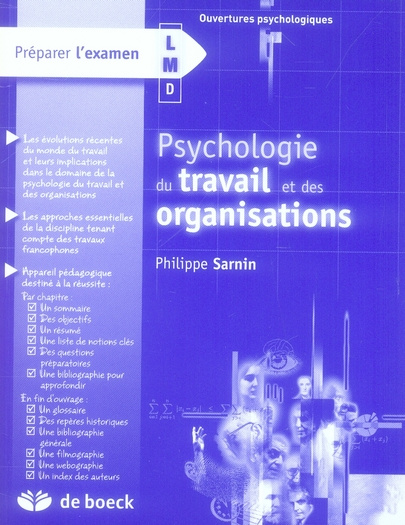 Emprunter Psychologie du travail et des organisations livre