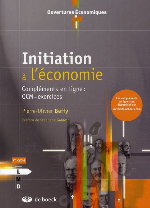 Emprunter Initiation à l'économie. Compléments en ligne : QCM-exercices livre