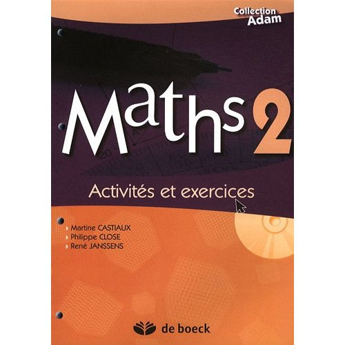 Emprunter Maths 2. Activités et exercices, avec 1 CD-ROM livre