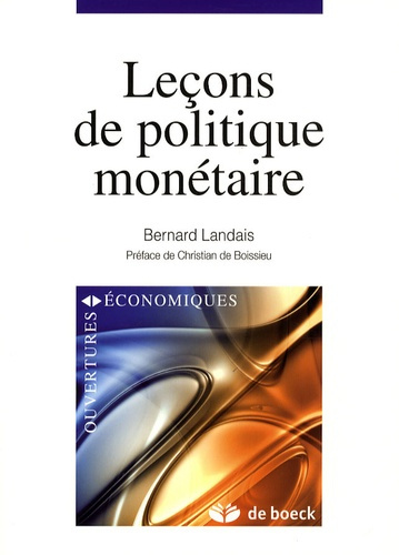 Emprunter Leçons de politique monétaire livre