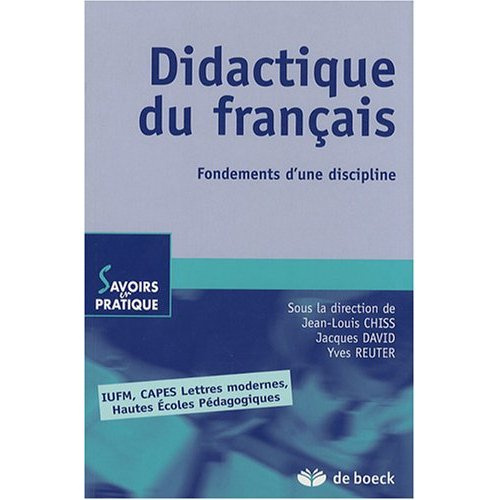 Emprunter Didactique du français. Fondements d'une discipline livre