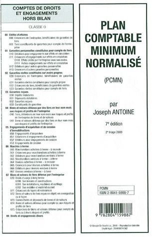 Emprunter Plan comptable minimum normalisé. 7e édition livre