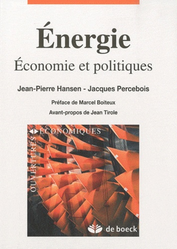 Emprunter Energie. Economie et politiques livre