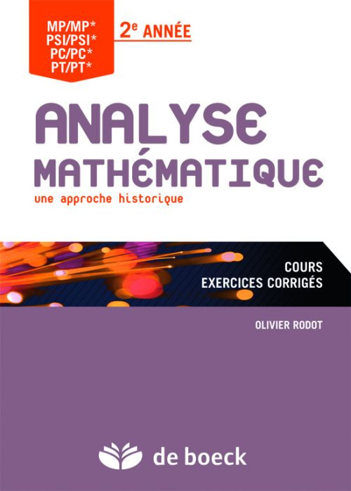 Emprunter Analyse mathématique. Une approche historique livre