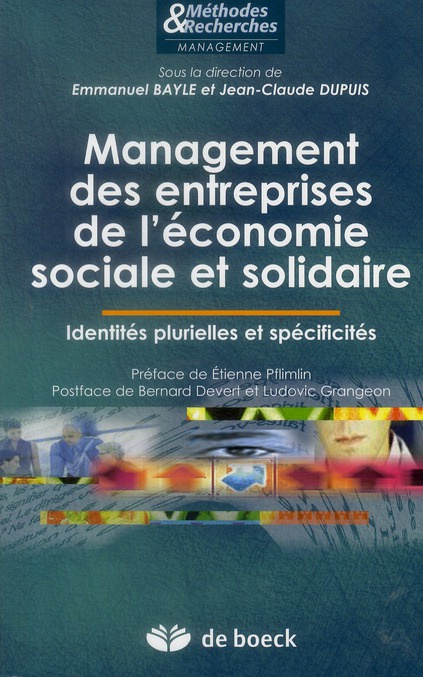 Emprunter Management des entreprises de l'économie sociale et solidaire. Identités plurielles et spécificités livre