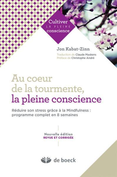 Emprunter Au coeur de la tourmente, la pleine conscience. Réduire le stress grâce à la Mindfulness : programme livre