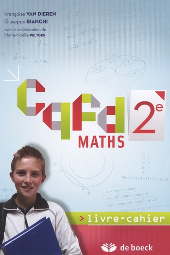 Emprunter Maths 2e CQFD. Livre-cahier livre