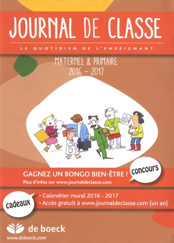Emprunter Journal de classe de l'enseignant 2016 2017 livre