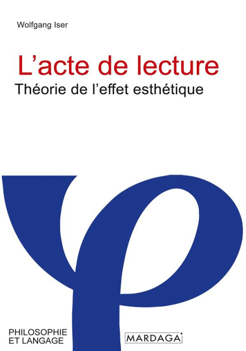 Emprunter L'acte de lecture. Théorie de l'effet esthétique, 2e édition livre