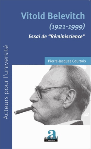 Emprunter Vitold Belevitch (1921-1999). Essai de réminiscience livre