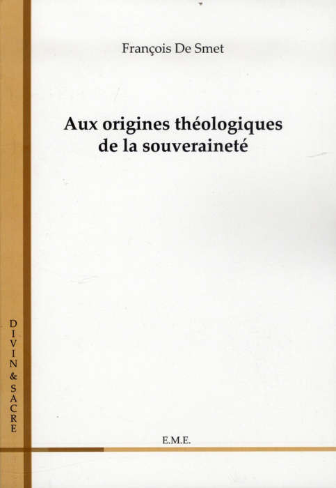 Emprunter Aux origines théologiques de la souveraineté livre
