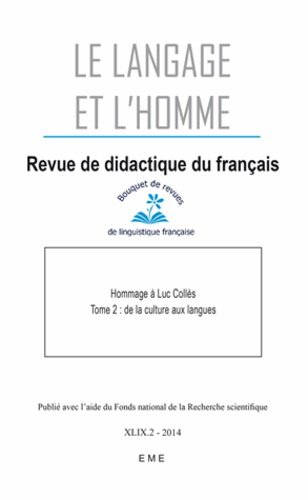 Emprunter Hommage à Luc Collès. Tome 2, Des langues aux cultures livre
