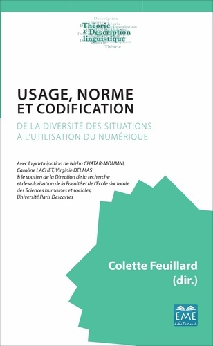 Emprunter Usage, norme et codification. De la diversité des situations à l'utilisation du numérique livre