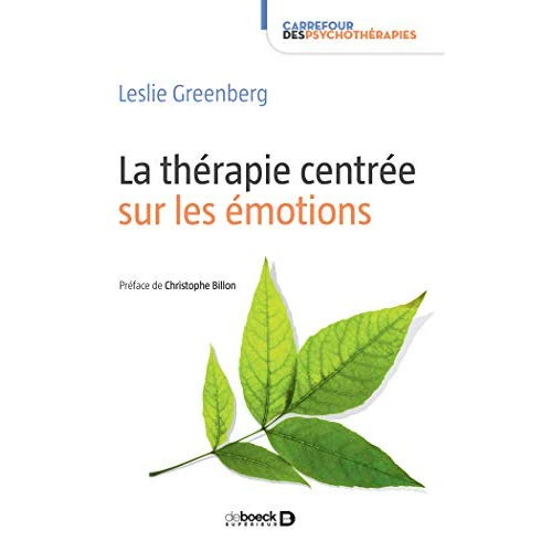 Emprunter La thérapie centrée sur les émotions livre