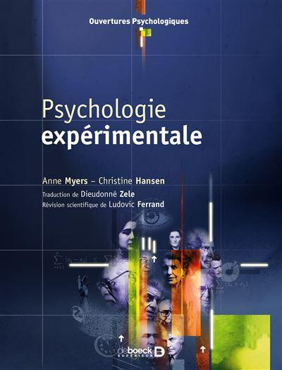 Emprunter Psychologie expérimentale livre