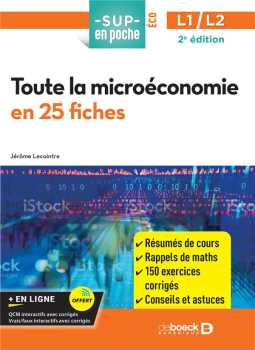 Emprunter La microéconomie en 25 fiches. 2e édition livre