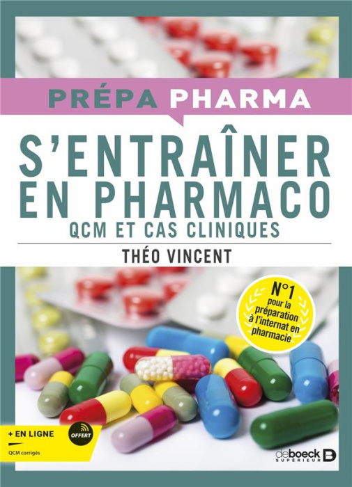 Emprunter S'entrainer en pharmaco. QCM et cas cliniques livre