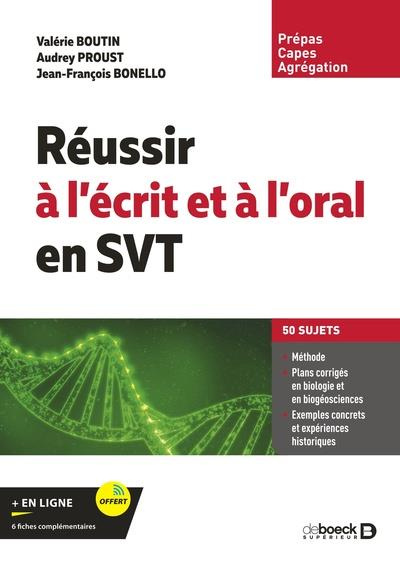 Emprunter Réussir à l’écrit et à l’oral en SVT livre