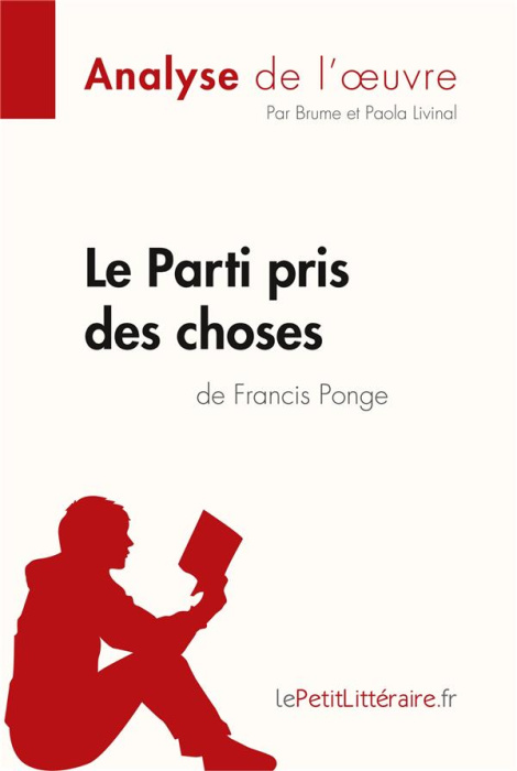 Emprunter Le parti pris des choses de Francis Ponge livre