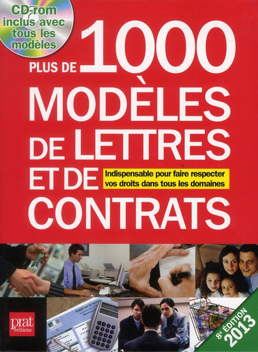 Emprunter Plus de 1000 modèles de lettres et de contrats livre
