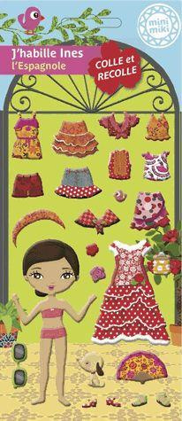 Emprunter J'habille Inès l'Espagnole livre