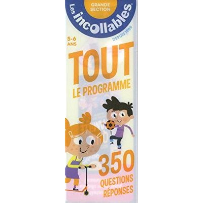 Emprunter Tout le programme Grande Section 5-6 ans. 350 questions réponses livre