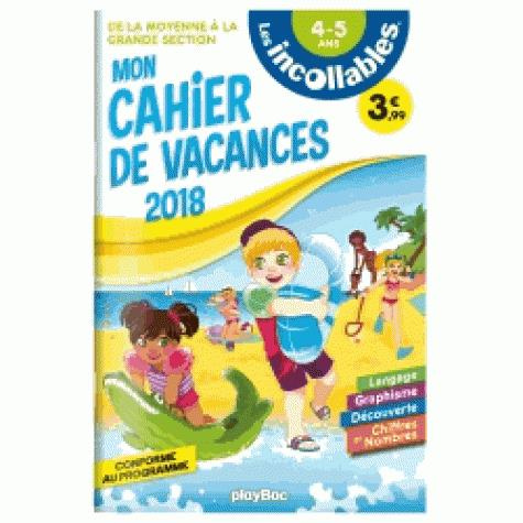 Emprunter Mon cahier de vacances de la Moyenne à la Grande Section. 4-5 ans livre