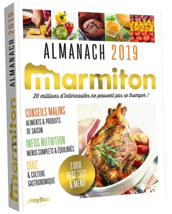 Emprunter Almanach Marmiton. Edition 2019 livre