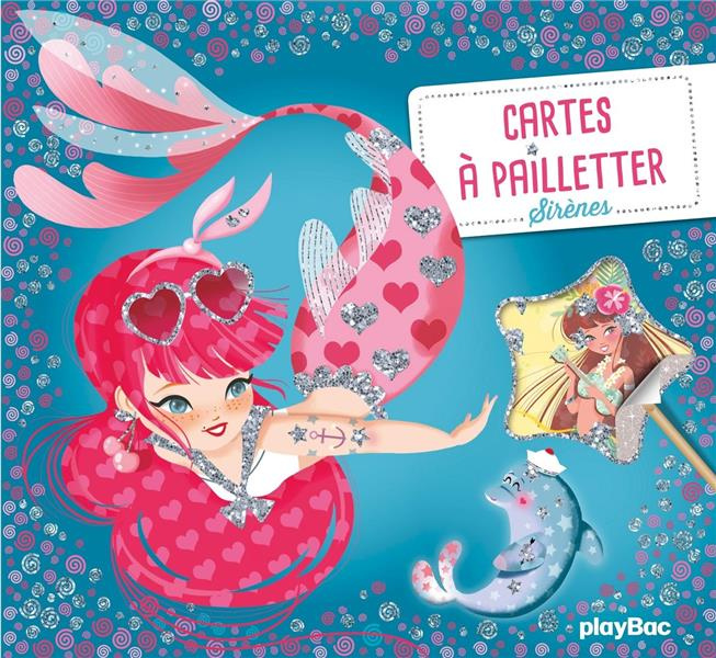 Emprunter Cartes à pailleter Sirènes. Avec un stylet malin double embout livre
