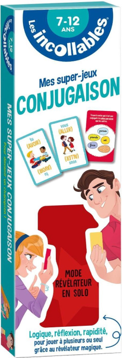 Emprunter Conjugaison. Logique, réflexion, rapidité pour jouer à plusieurs ou seul grâce au révélateur magique livre