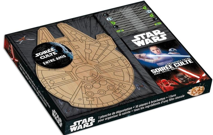 Emprunter COFFRET SOIREE CULTE ENTRE AMIS STAR WARS livre