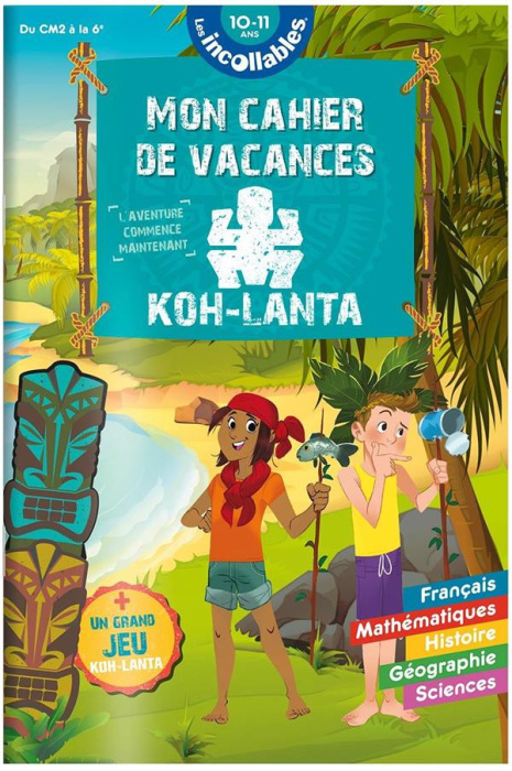 Emprunter Mon cahier de vacances Koh-Lanta. Du CM2 à la 6e - Avec un grand jeu Koh-Lanta livre