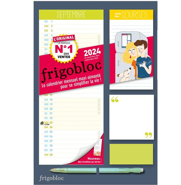 Emprunter Mini Frigobloc. Le calendrier mensuel maxi-aimanté pour se simplifier la vie ! Edition 2023-2024 livre