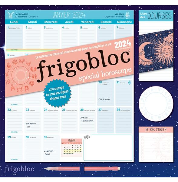 Emprunter Frigobloc mensuel spécial horoscope. Edition 2024 livre